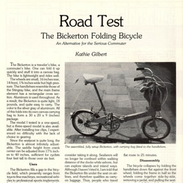 Bicycling Magazine - September 1976