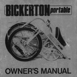 Bickerton Owner's Manual - Silver